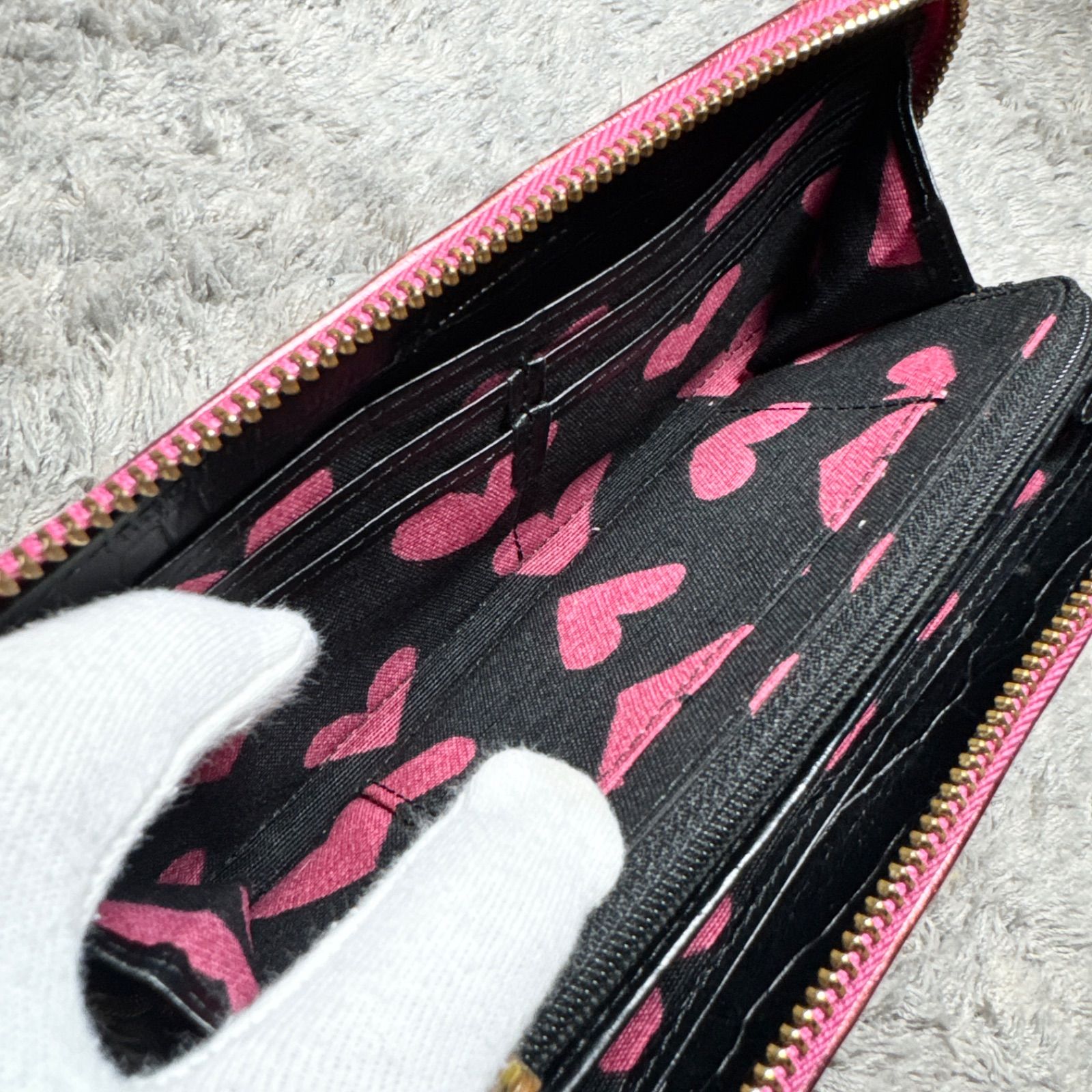 Think Bee! シンクビー 長財布 フラミンゴ ロングウォレット ラウンド