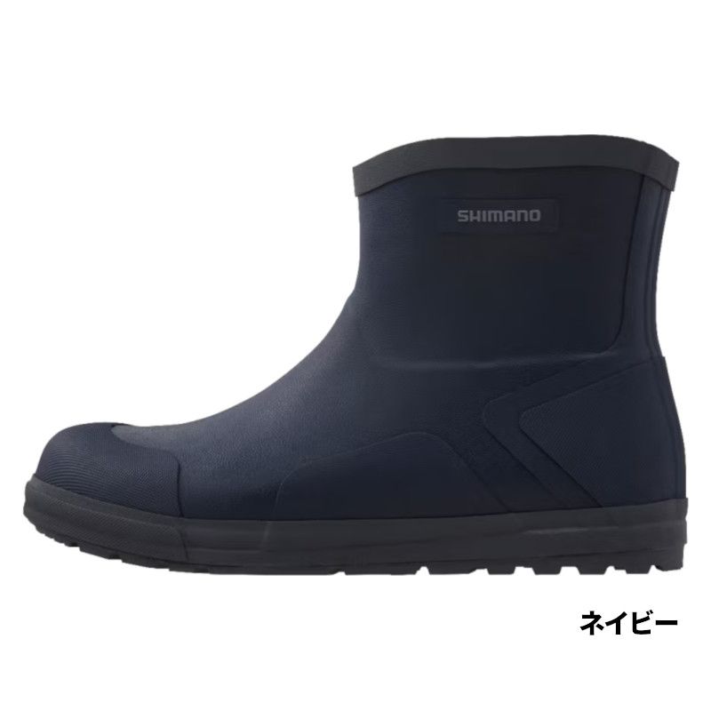 シマノ フットウェア ショート ショートデッキブーツ XL ネイビー FB-340X