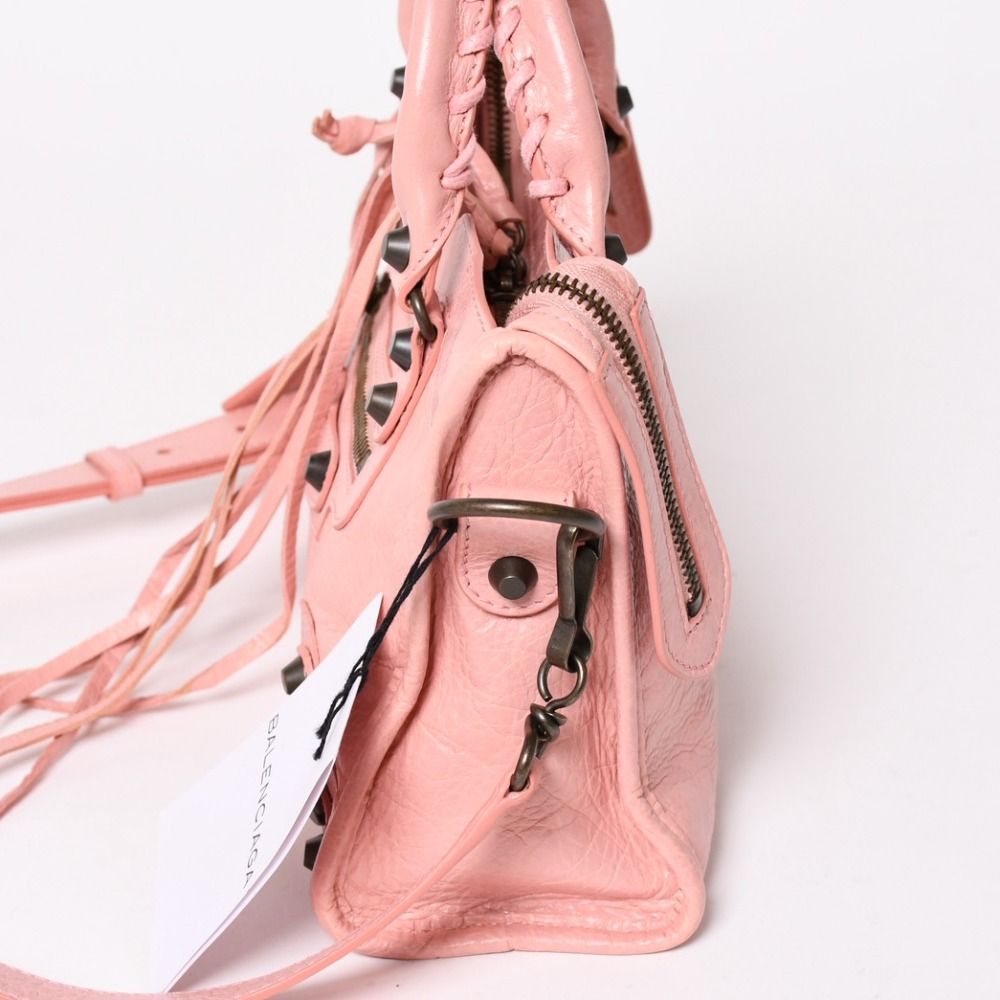 極美品 BALENCIAGA バレンシアガ ハンドバッグ Classic Mini City Bag
