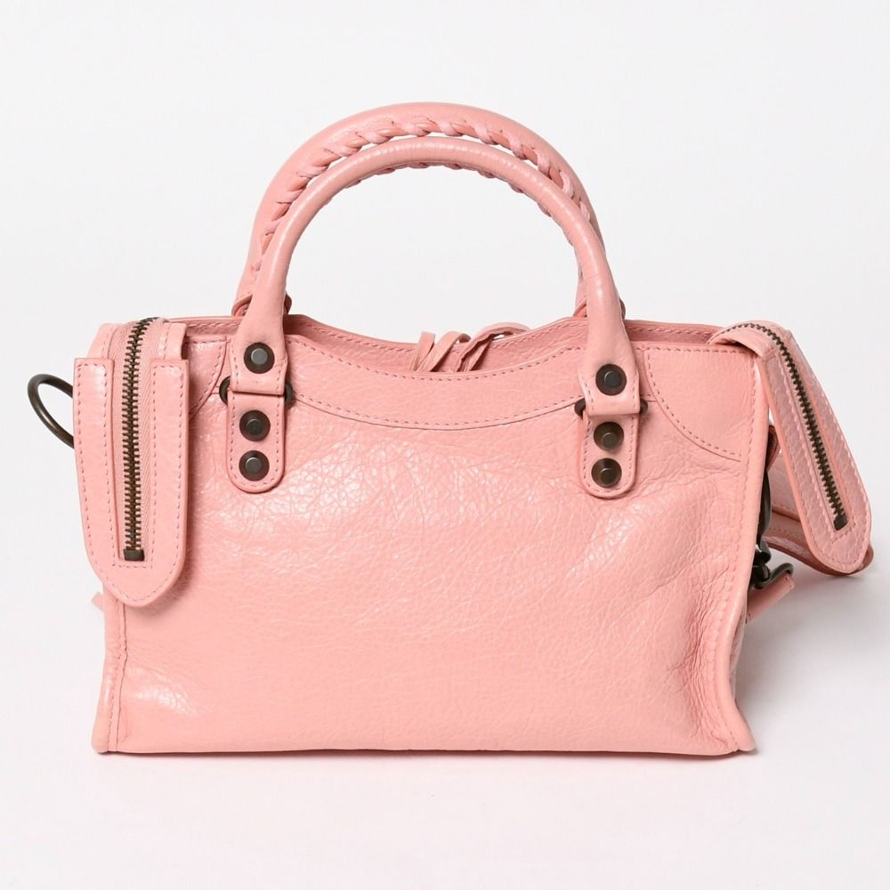極美品 BALENCIAGA バレンシアガ ハンドバッグ Classic Mini City Bag