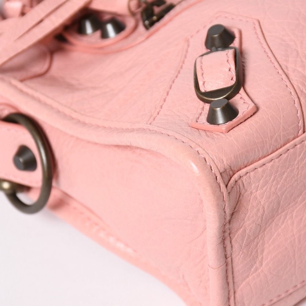 極美品 BALENCIAGA バレンシアガ ハンドバッグ Classic Mini City Bag