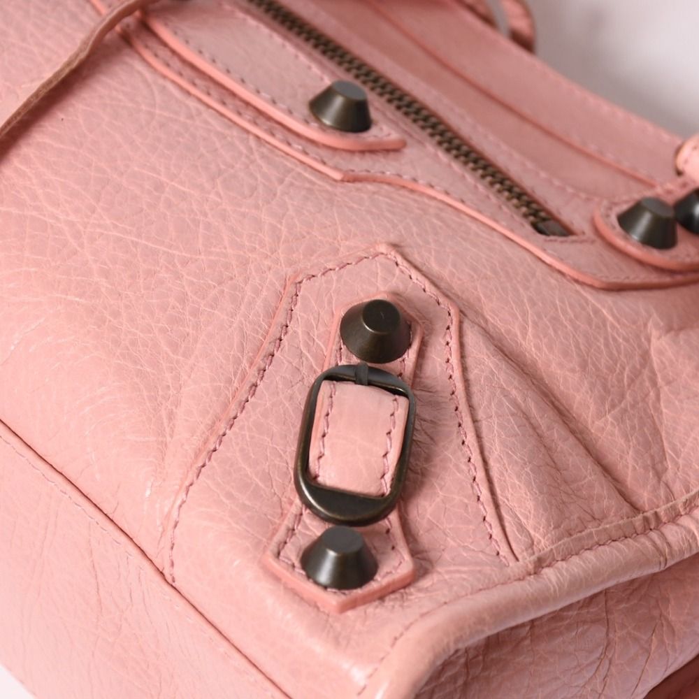 極美品 BALENCIAGA バレンシアガ ハンドバッグ Classic Mini City Bag