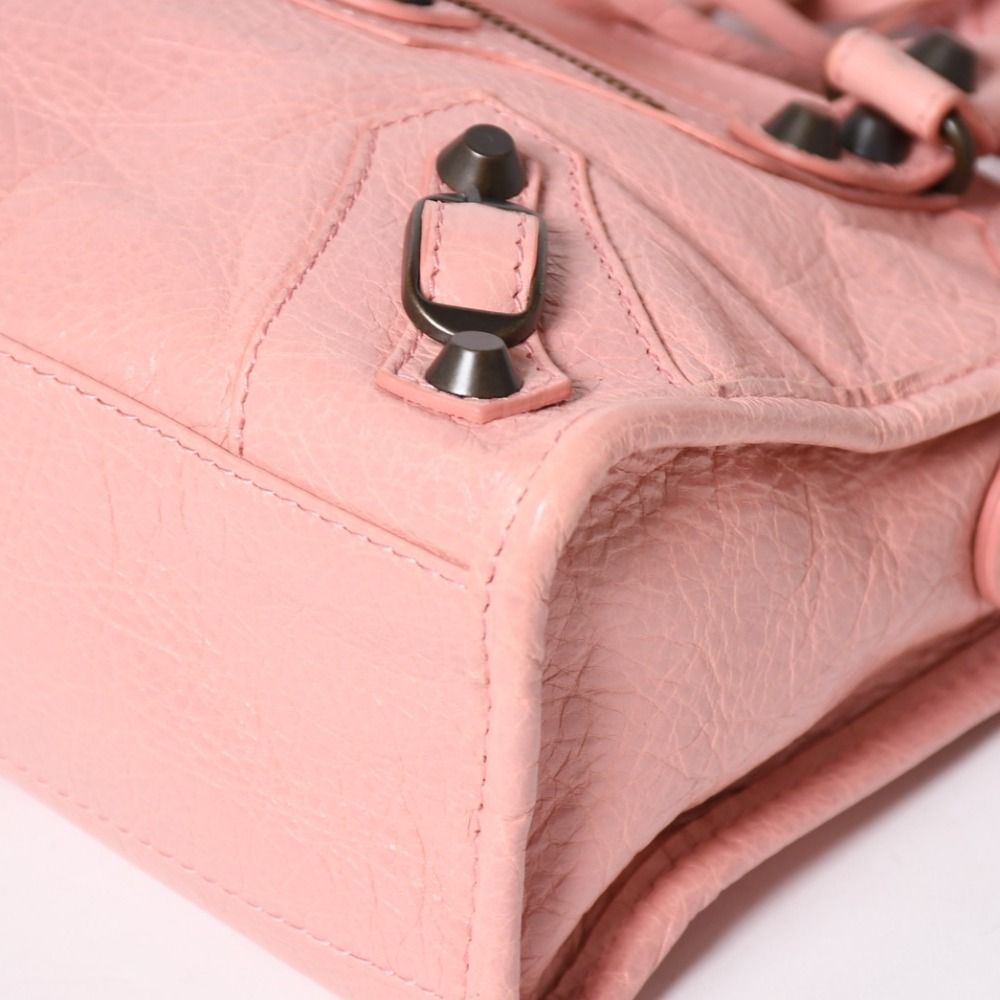 極美品 BALENCIAGA バレンシアガ ハンドバッグ Classic Mini City Bag