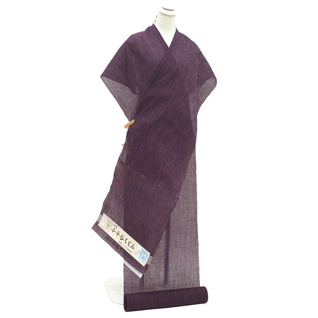 新品】 夏物 小千谷ちぢみ 着物 着尺 反物 本場小千谷ちぢみ 本麻 麻