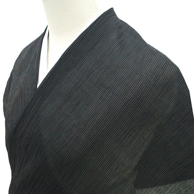 新品】 夏物 小千谷ちぢみ 着物 着尺 反物 本場小千谷ちぢみ 本麻 麻
