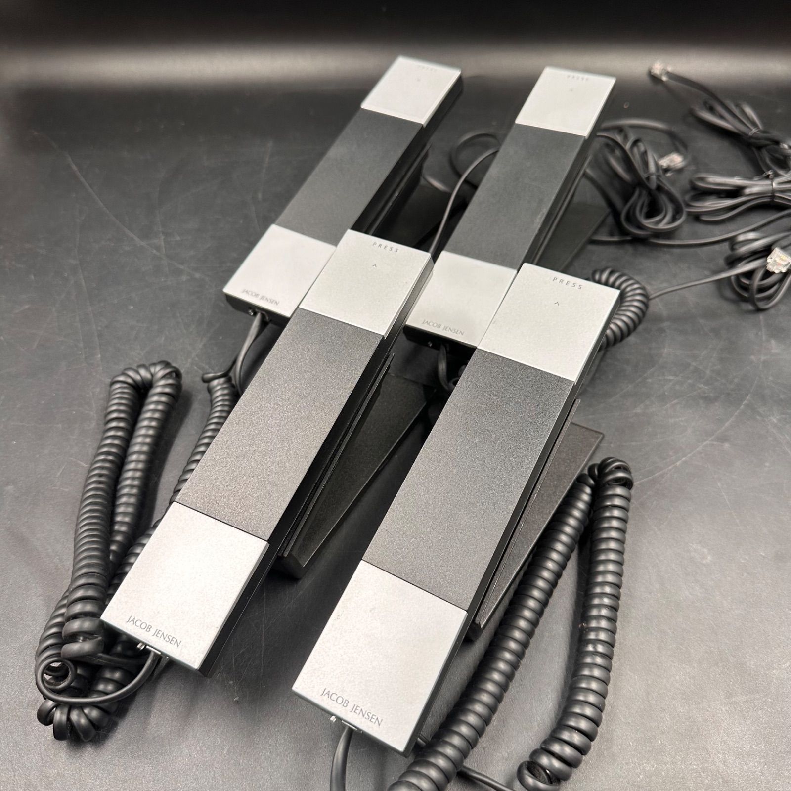 4個セット JACOB JENSEN ヤコブイェンセン 電話機 T-1 まとめ売り