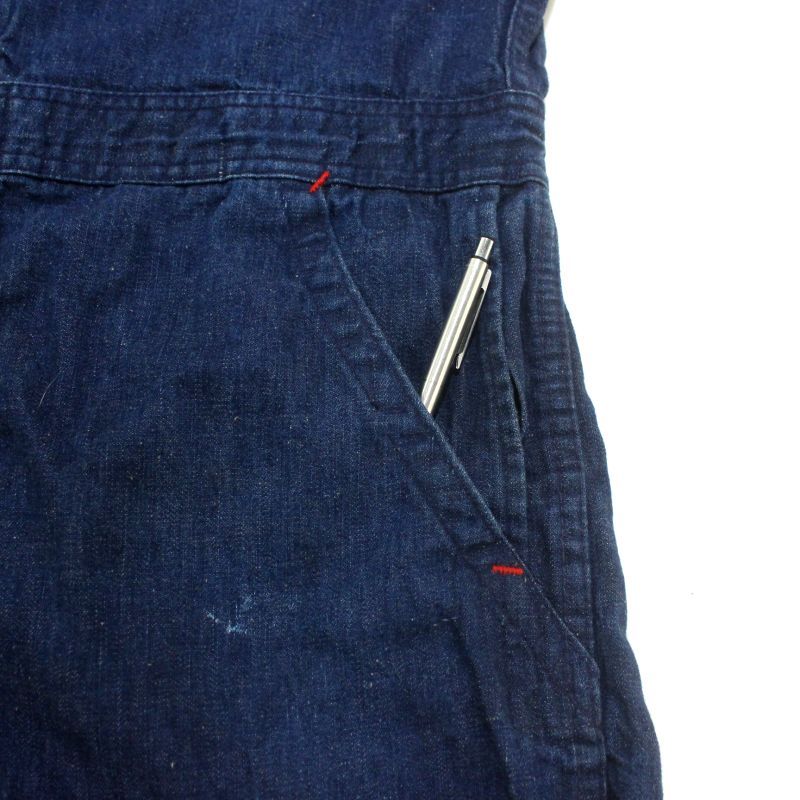 60s USA製 vintage カットオフ デニム つなぎ メンズ 表記40‐Regular