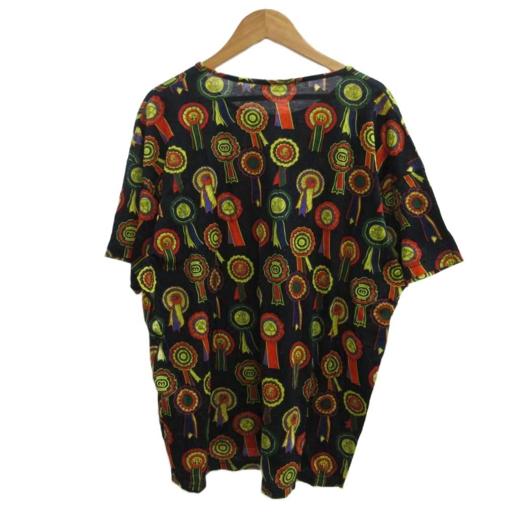 グッチ GUCCI ヴィンテージ Tシャツ カットソー 勲章 リボンモチーフ L