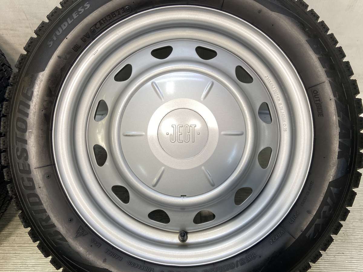 155/65R14 ブリヂストン ブリザック VRX2 JECT MN 14x4.5 45 100/114.3