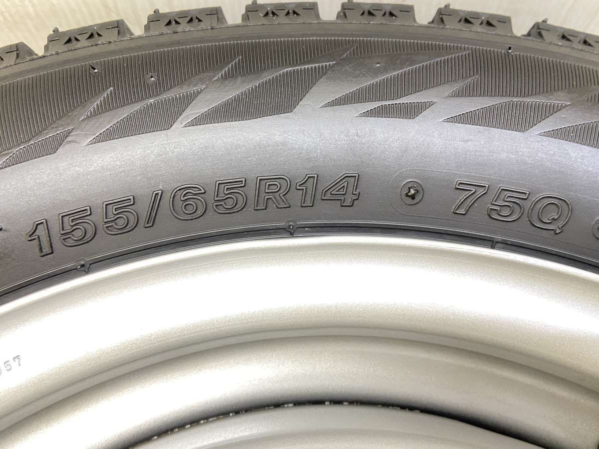 155/65R14 ブリヂストン ブリザック VRX2 JECT MN 14x4.5 45 100/114.3