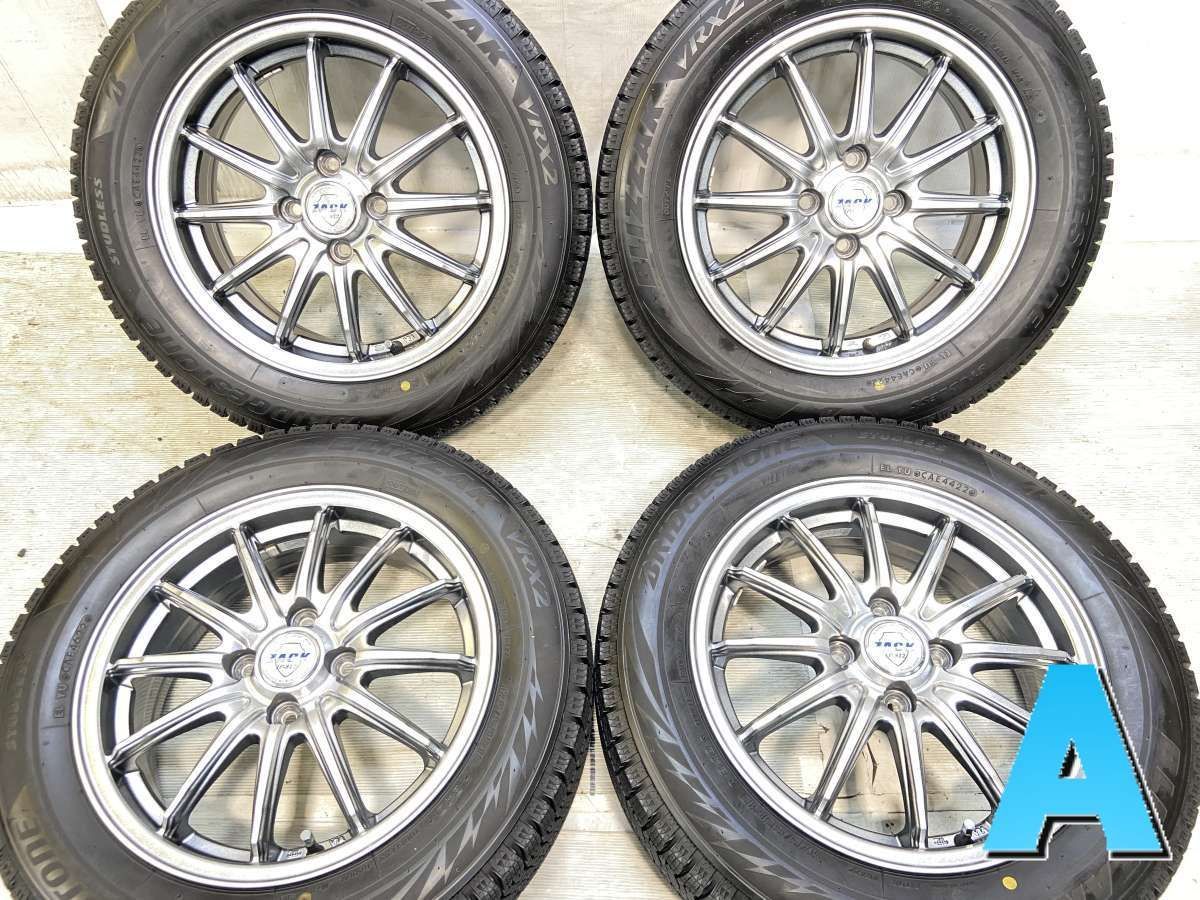 175/65R15 ブリヂストン ブリザック VRX2 ZACK 15x5.5 43 100-4穴 中古