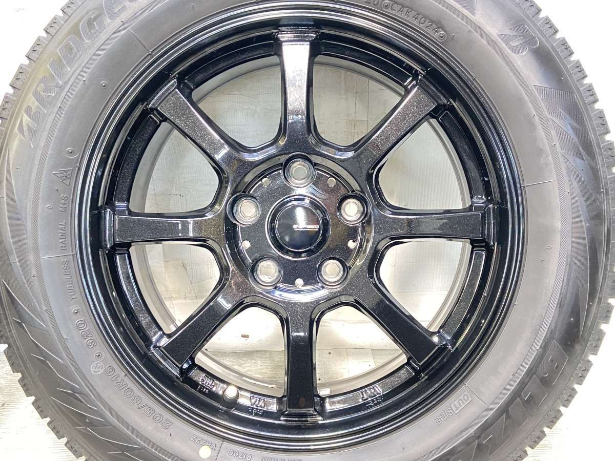 205/60R16 ブリヂストン ブリザック VRX2 G.SPEED 16x6.5 40 114.3-5穴