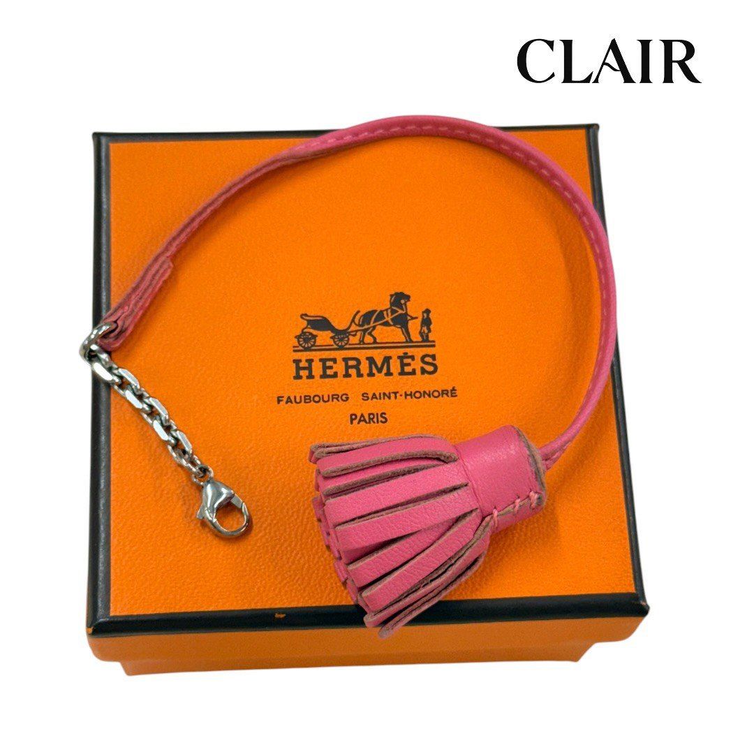 【極美品】 エルメス タッセルチャーム カルメ ンチータ グラン ポンポン20 HERMES