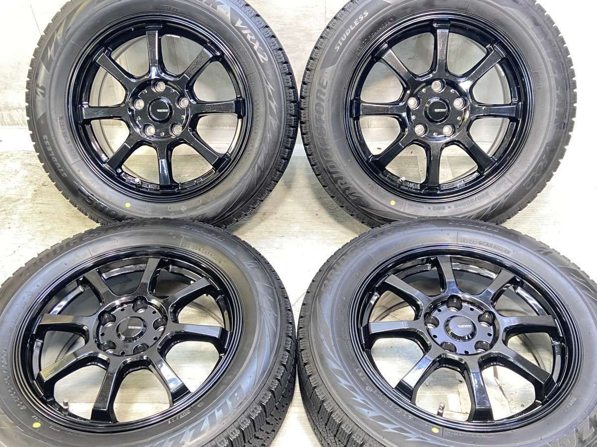 205/60R16 ブリヂストン ブリザック VRX2 G.SPEED 16x6.5 40 114.3-5穴
