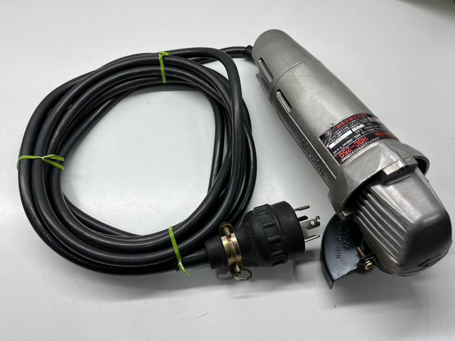 ● 動作未確認 保証付き 3相 200V 高周波ディスクグラインダー 高速電気 kosoku ●