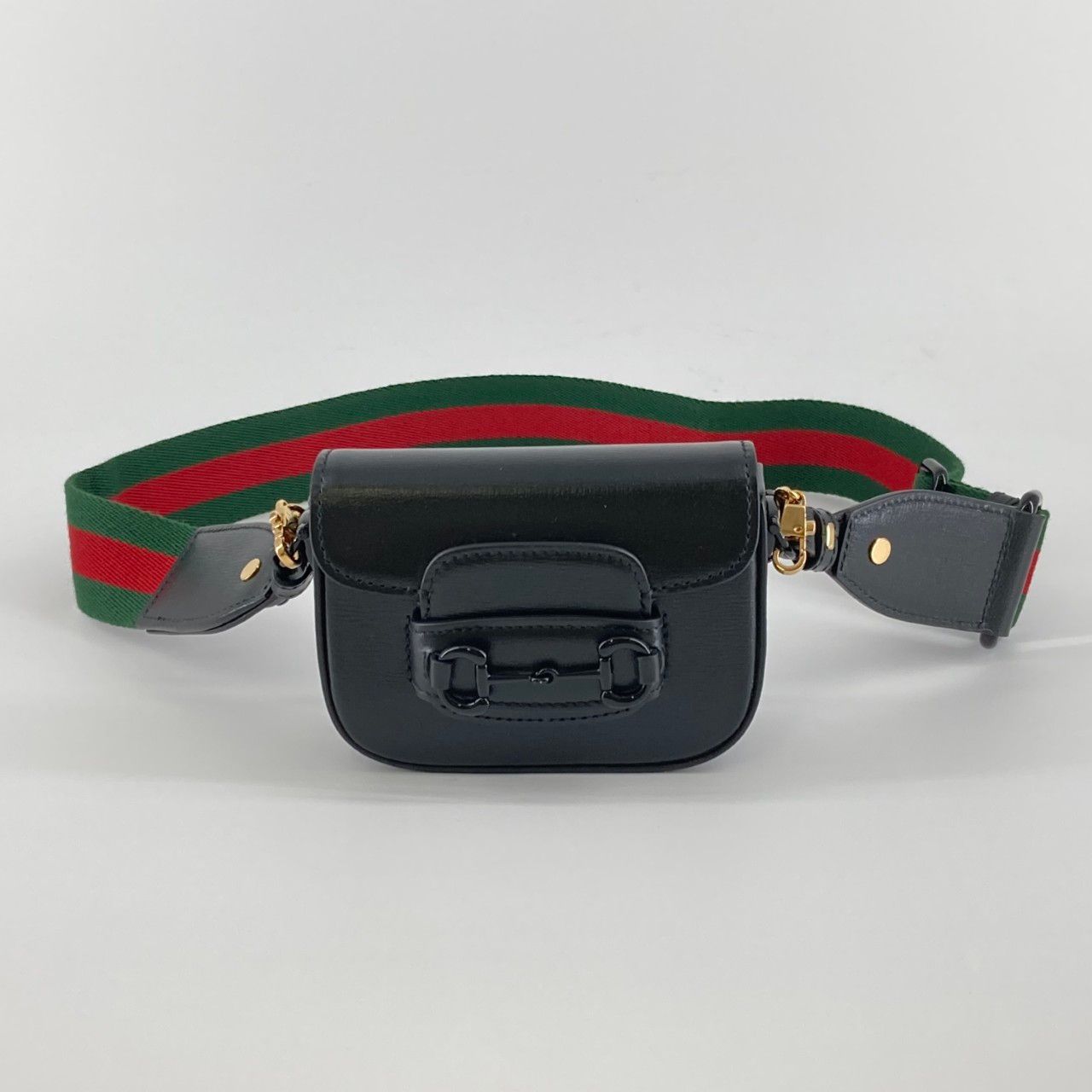 GUCCI（グッチ） ミニホースビット 1955 726863 ウエストバッグ ブラック