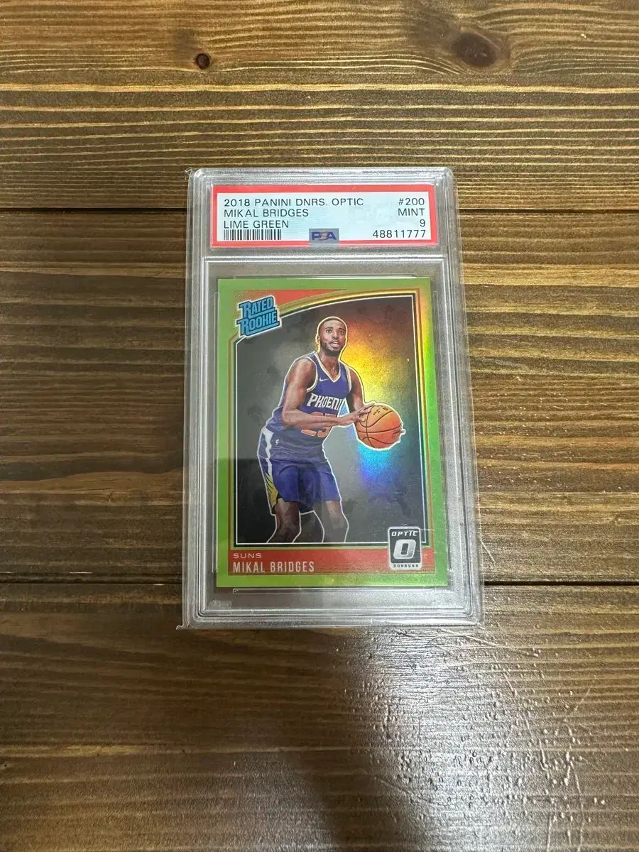 2018 - 19 パニーニ ドンラス オプティック ミカル ブリッジス ルーキー 149 限定 PSA9