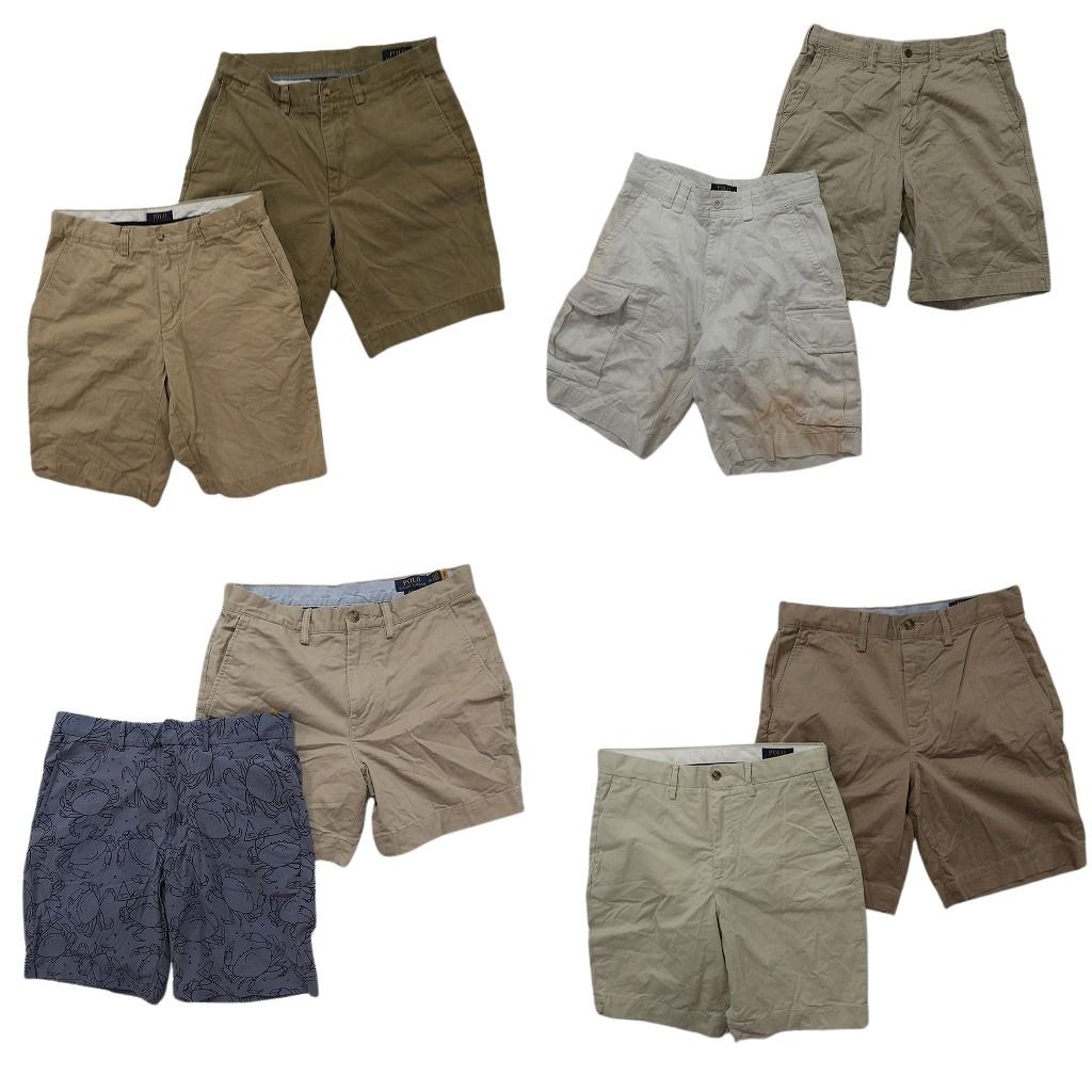 古着卸 まとめ売り ラルフローレン ショートパンツ 8枚セット ( メンズ 