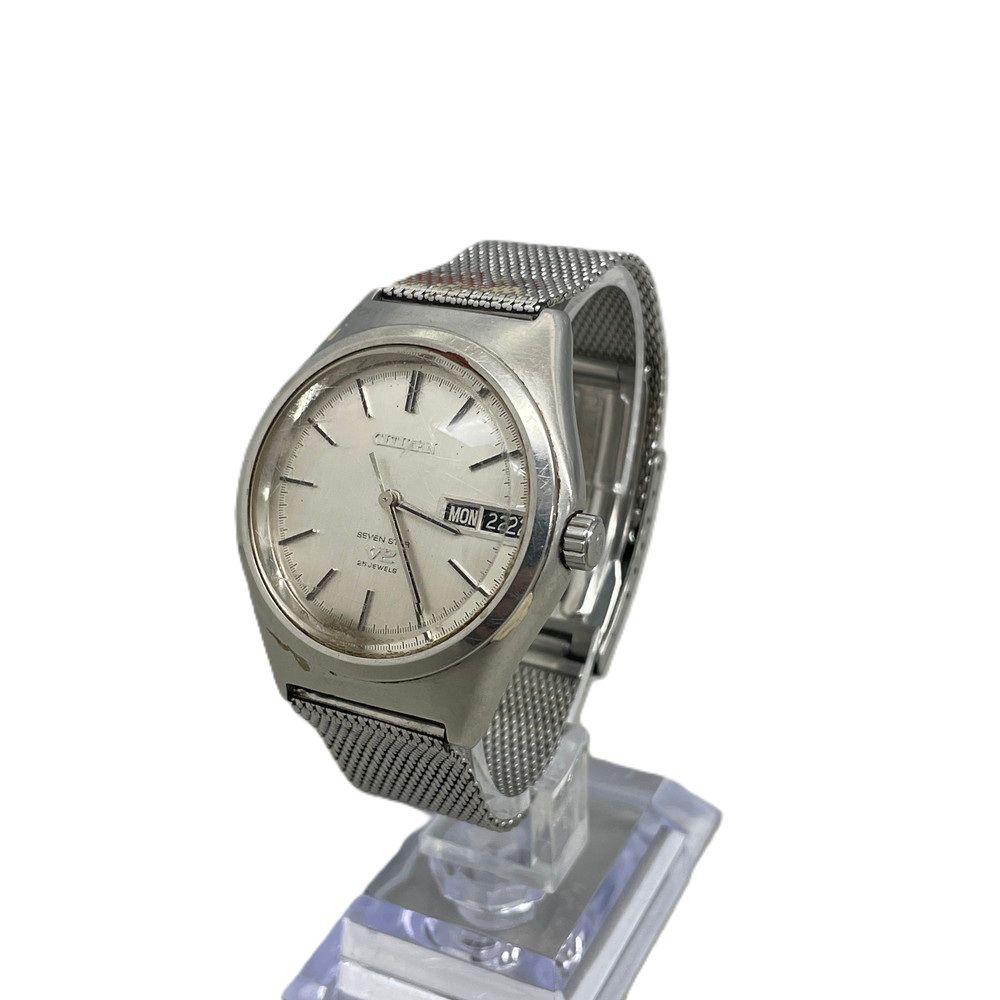 シチズン CITIZEN セブンスター V2 25石 自動巻き 腕時計 4-720181 T 