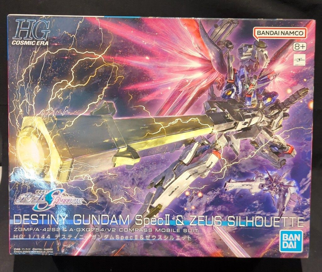 BANDAI SPIRITS HG 1/144 機動戦士ガンダムSEED FREEDOM デスティニーガンダムSpecII&ゼウスシルエット 258