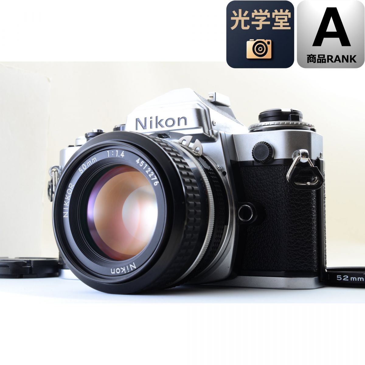 Nikon FE Silver Ai NIKKOR 50mm f/1.4 レンズ 一眼レフ フィルムカメラ ニコン