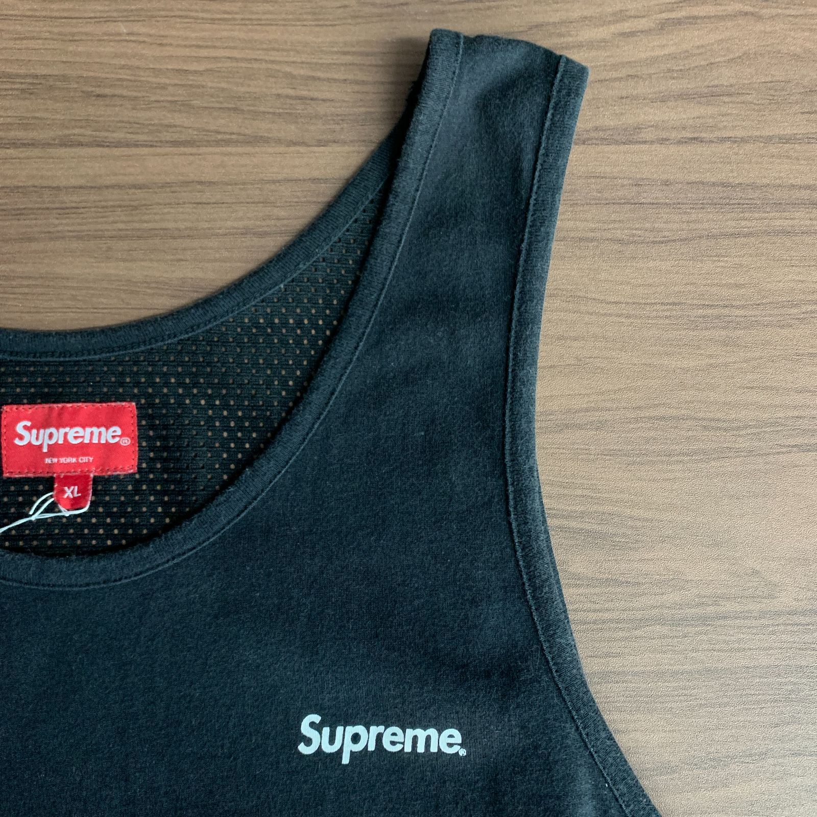 正規品】シュプリーム メッシュバック タンクトップ XL ブラック