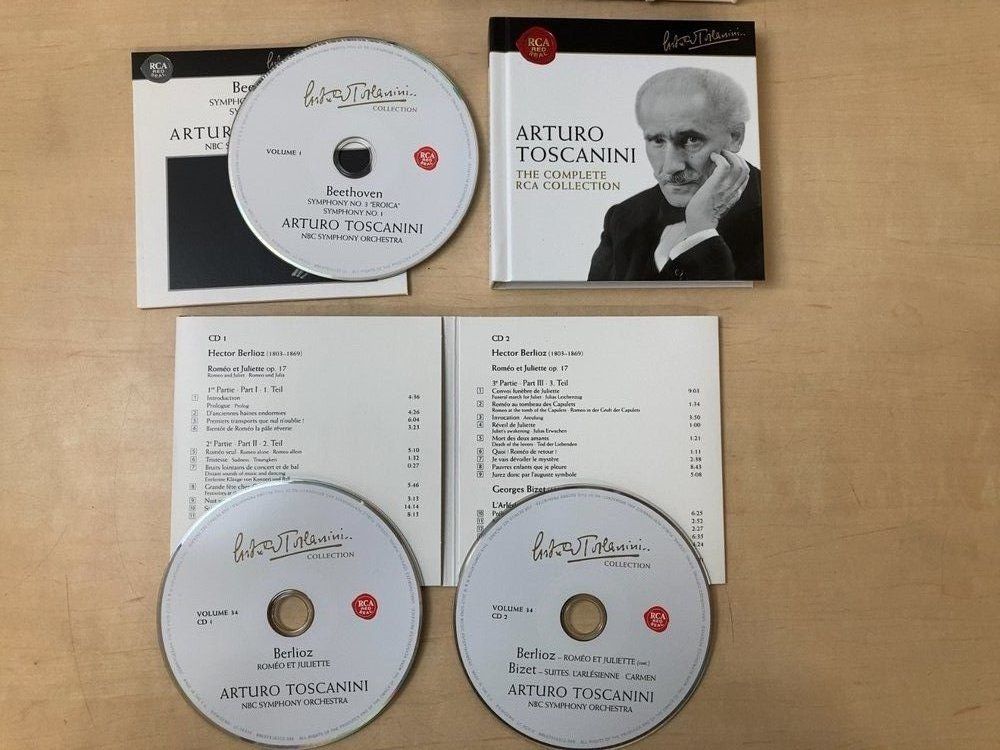 ARTURO TOSCANINI THE COMPLETE RCA COLLECTION トスカニーニ CD72枚