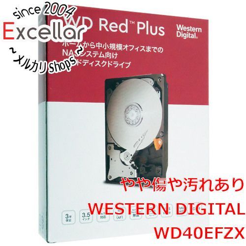 [bn:16] Western Digital HDD　WD40EFZX　4TB SATA600 5400　6000～7000時間以内 元箱あり
