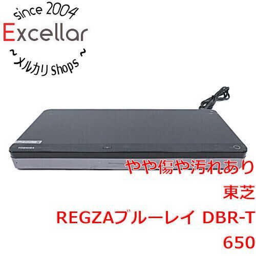 [bn:18] 東芝　REGZA ブルーレイディスクレコーダ DBR-T650　リモコンなし