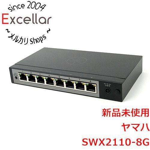 bn:18] YAMAHA シンプルL2スイッチ 8ポート SWX2110-8G-人気沸騰