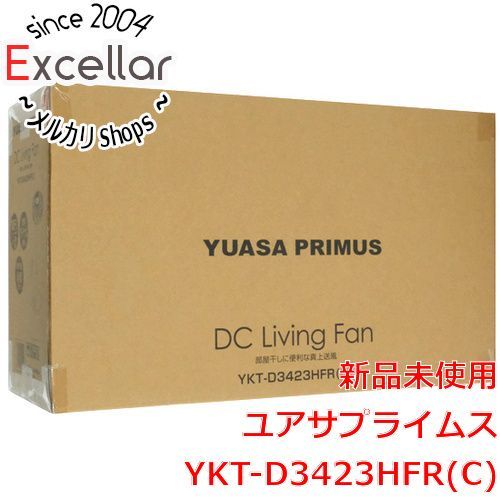 [bn:4] ユアサプライムス　DCモーター搭載 リビング扇風機　YKT-D3423HFR(C)　ベージュ