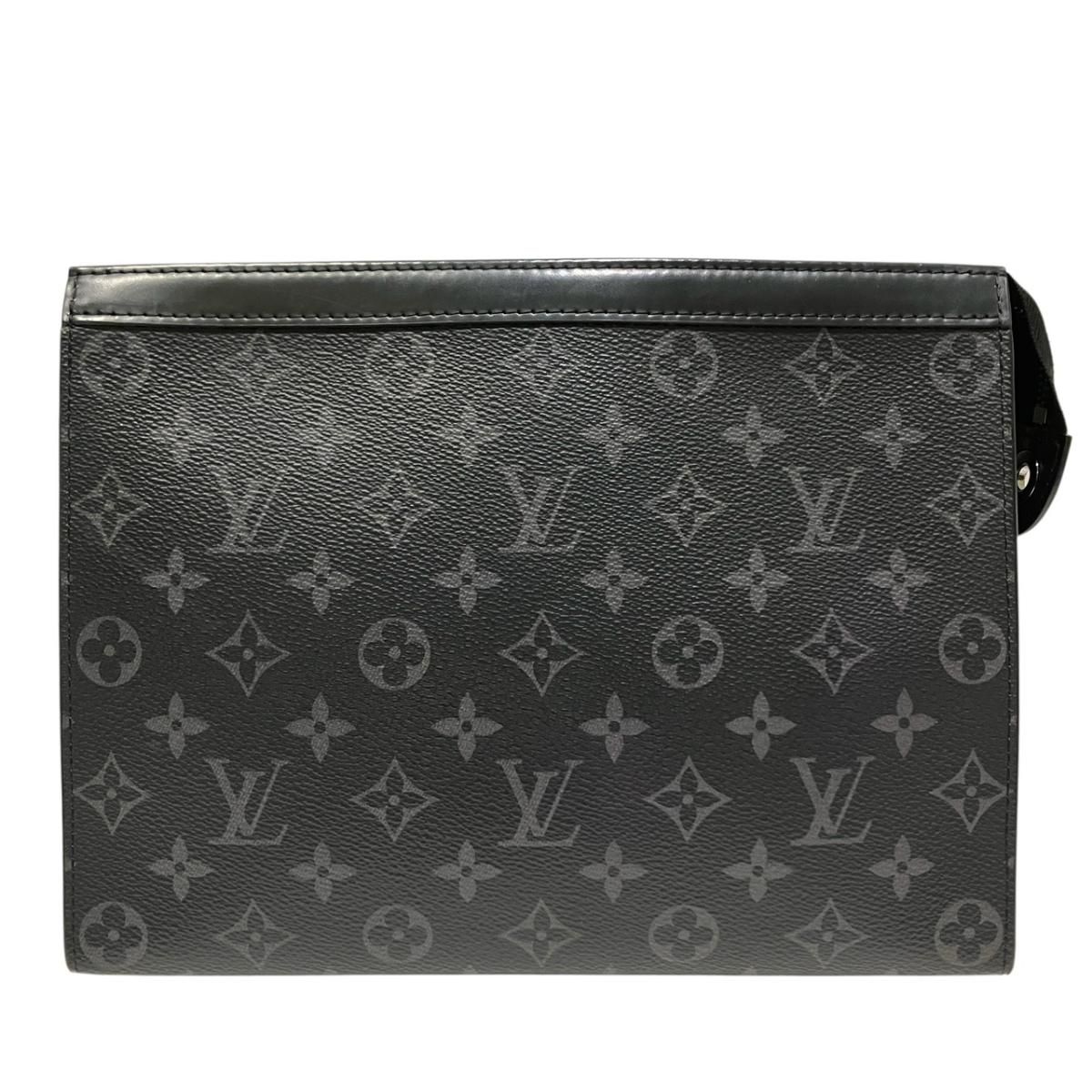 ルイ・ヴィトン LOUIS VUITTON ポシェットボワヤージュMM モノグラムエクリプス セカンドバッグ トアル地 M61692 メンズ