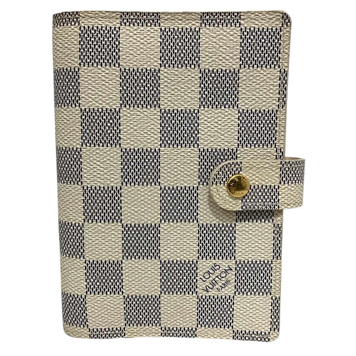 ルイ・ヴィトン LOUIS VUITTON アジェンダPM ダミエアズール 手帳 トアル地 R20706 ユニセックス