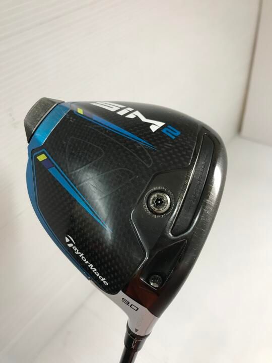 テーラーメイド SIM2 9.0度 Diamana TM50 Sフレックス ドライバー 中古