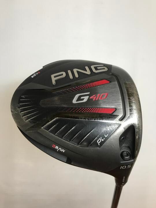 ピン G410 PLUS 10.5度 ALTA J CB RED Rフレックス ドライバー 中古
