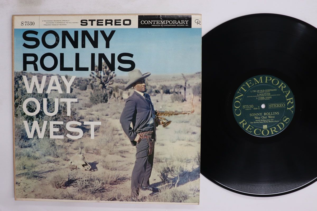 LP Sonny Rollins Way Out West S7530 CONTEMPORARY /00260