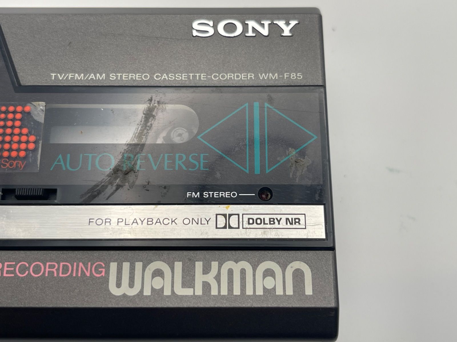 SONY カセットウォークマン WM-F85 ジャンク - メルカリ