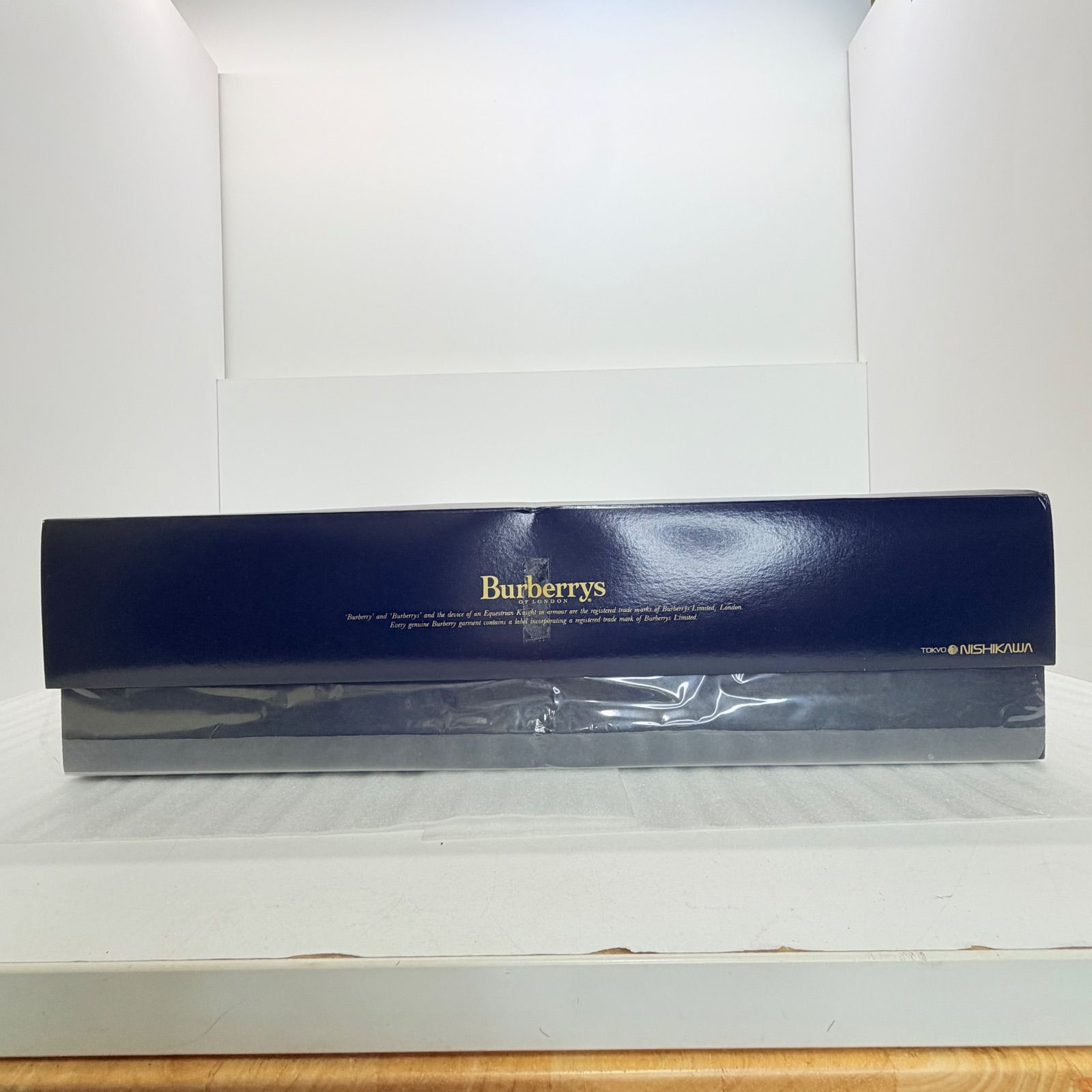 新品未使用 バーバリー 羽毛肌掛けふとん ダウンケット 西川産業