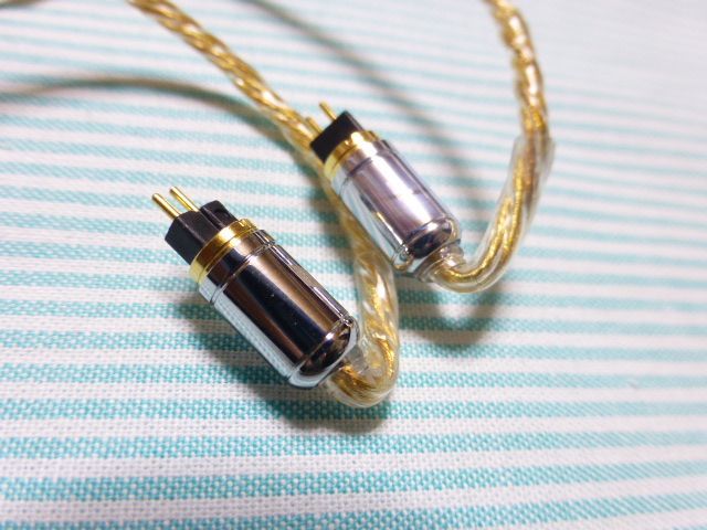 arthur様専用：Nobunagalabs 澪標　極 等 16芯製品へ：Effect Audio ConX 換装作業 + Shureカーブ 追加 透明収縮チューブ