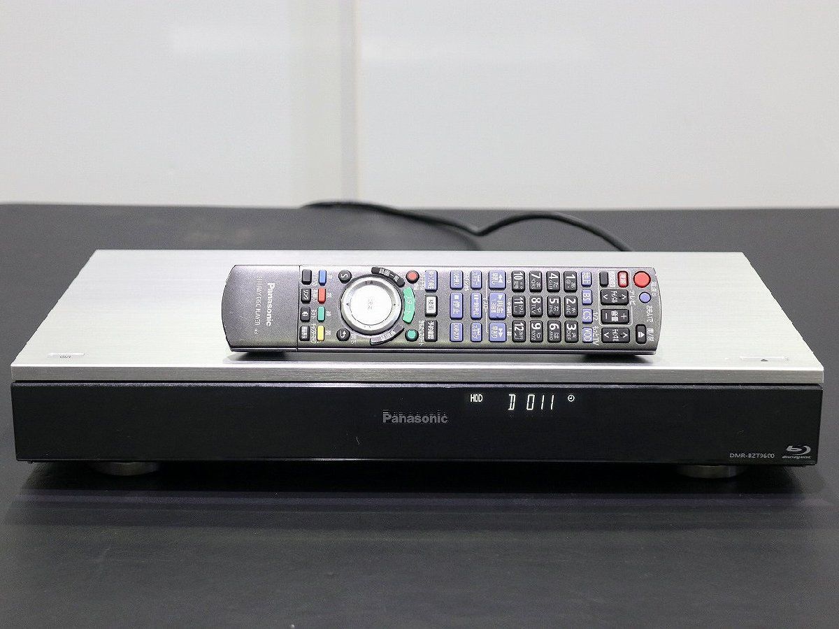【質Banana】動作品 パナソニック DMR-BZT9600 DIGA ブルーレイレコーダー 3TB 3チューナー 4K 2014年製 リモコン付き 最上位機種 現品限り♪
