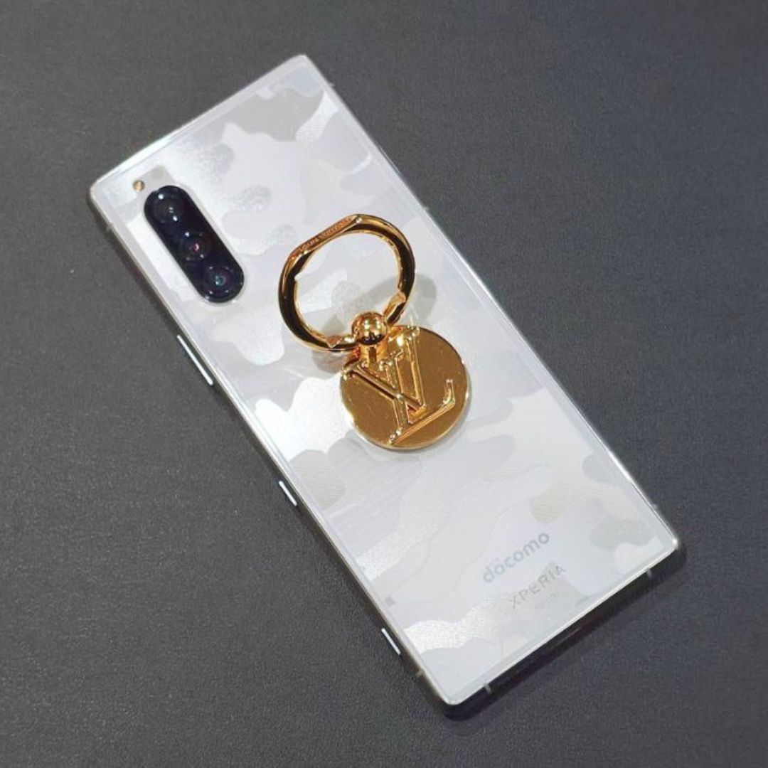 ルイヴィトン フォンリング ルイーズ LVロゴ ゴールド 未使用品 - メルカリ