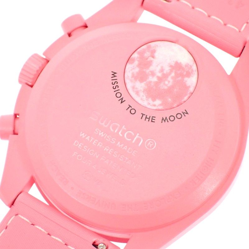 オメガ OMEGA スウォッチ SWATCH ミッショントゥザピンク ムーン