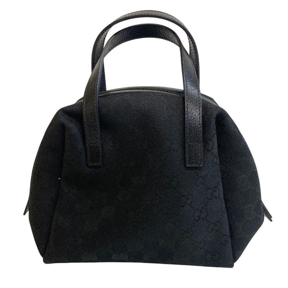GUCCI グッチ 124542 ミニ GGキャンバス ハンドバッグ ブラック