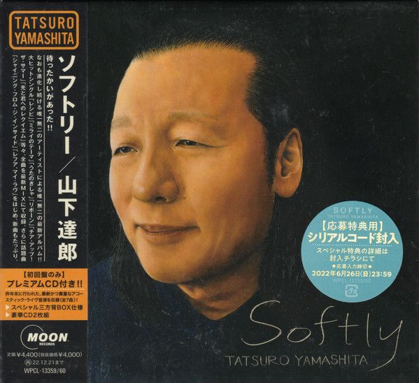 2CD Tatsuro Yamashita SOFTLY (shokaigenteiban) WPCL1335960 Moon