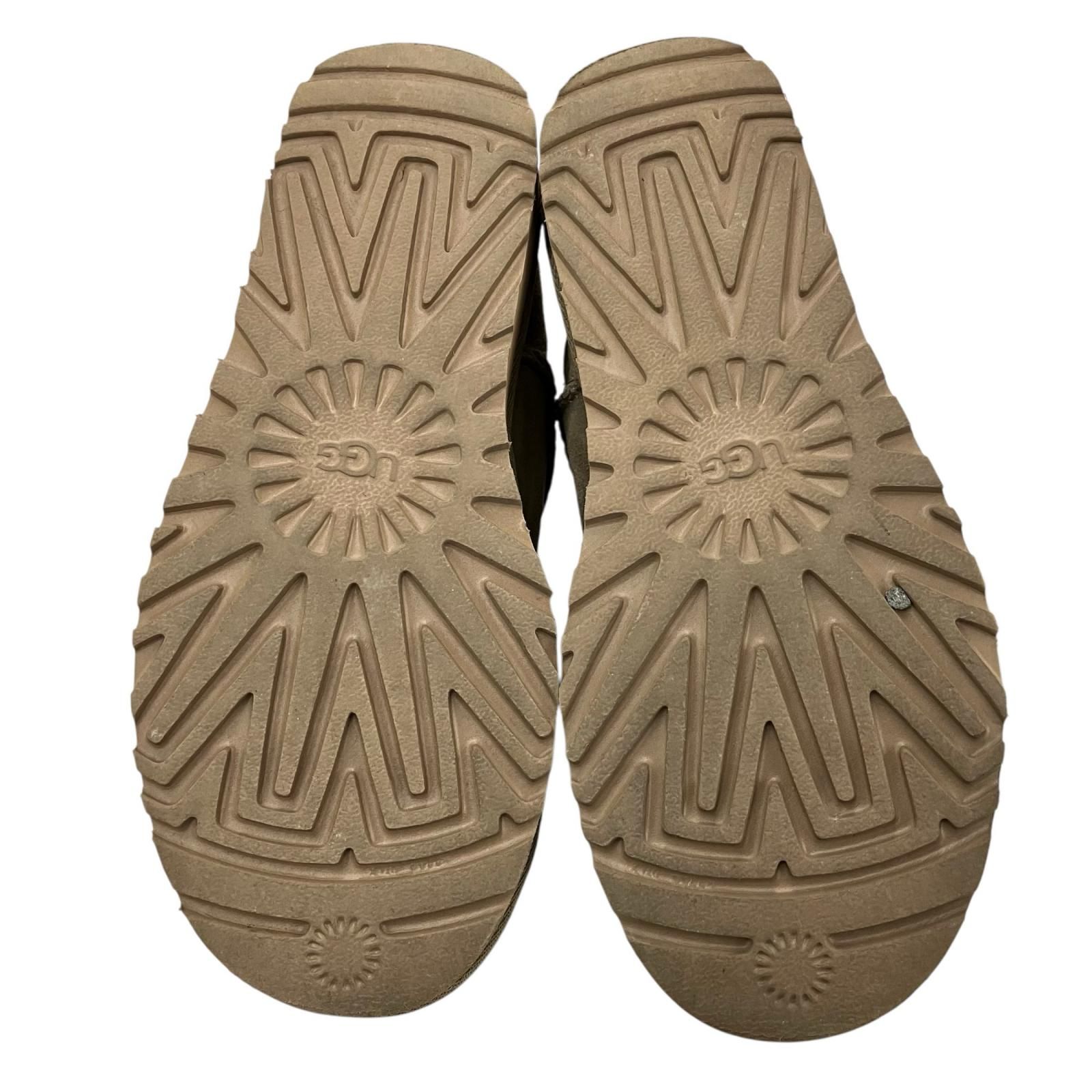 186001 現状品 UGG アグ Classic Ultra Mini ムートンブーツ 23cm ベージュ系