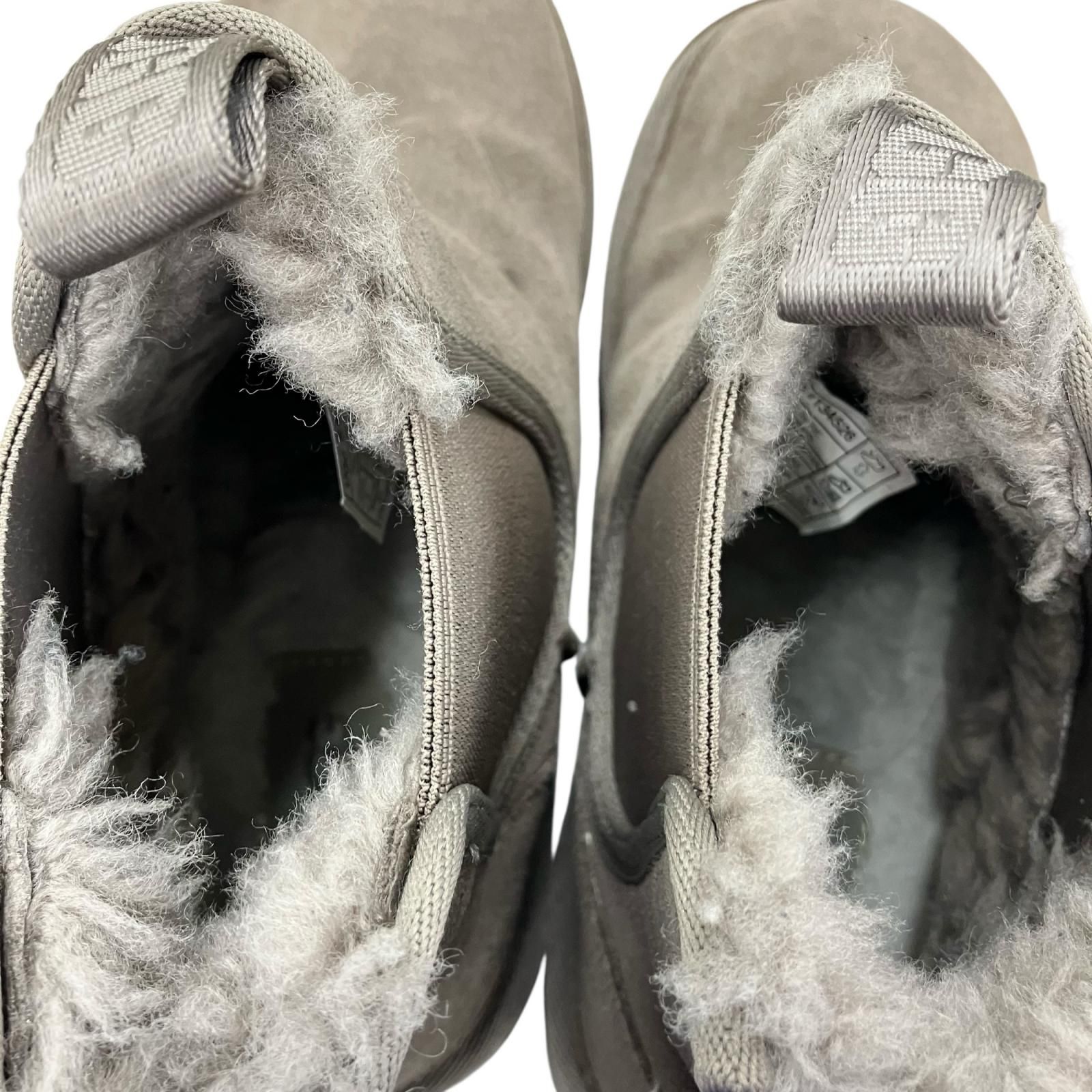 186000 現状品 UGG アグ Neumel Platform Chelsea ムートンブーツ 24cm グレージュ系