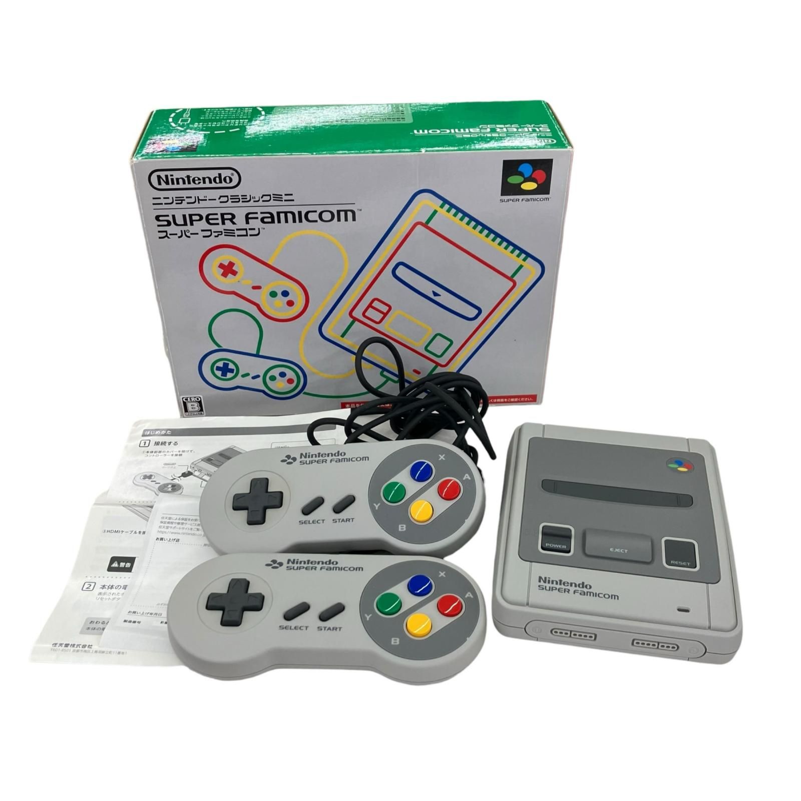 186000 通電確認のみ Nintendo 任天堂 ニンテンドウ 現状品 ニンテンドークラシックミニ　スーパーファミコン CLV-301