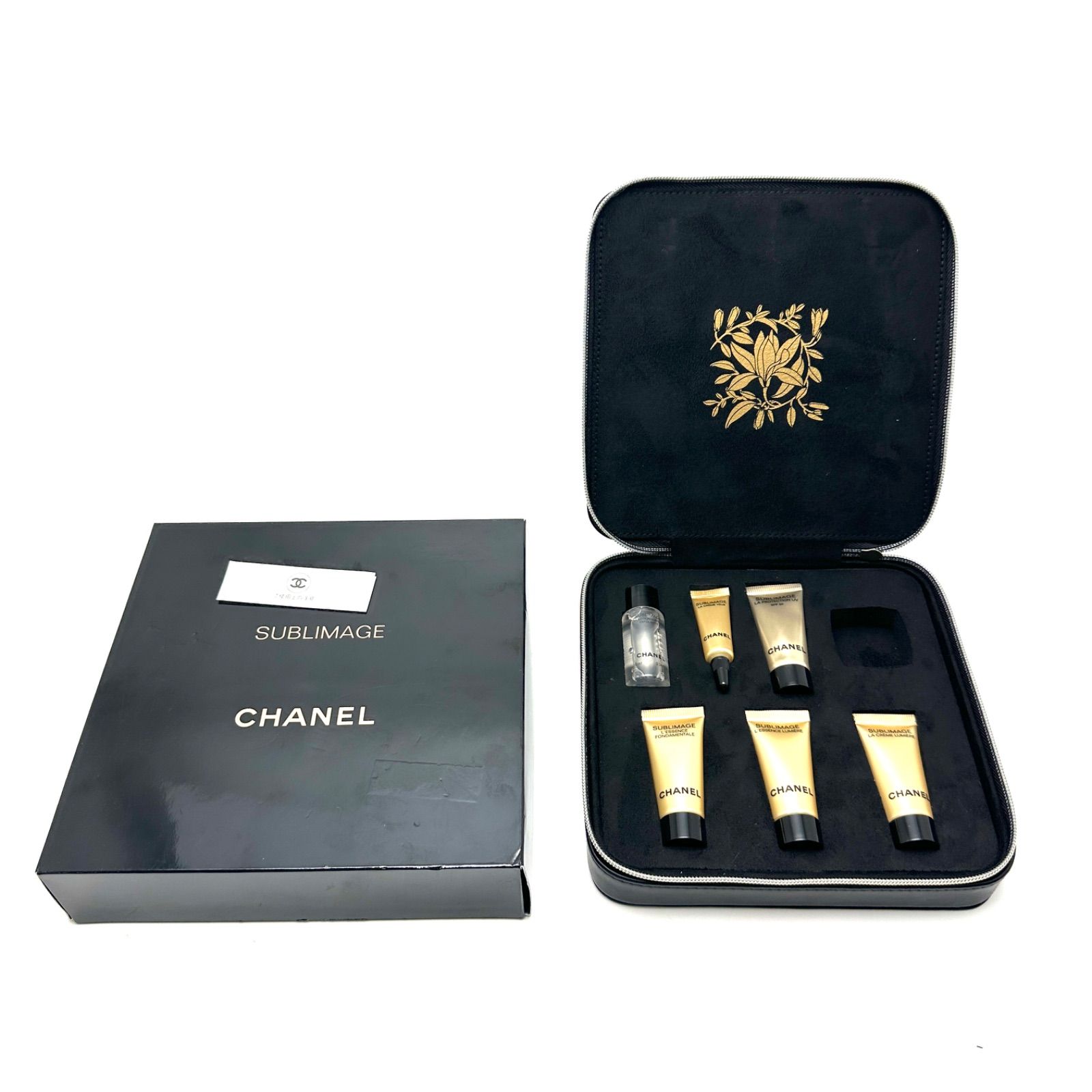 【楠本質店/元住吉】未使用品　シャネル　CHANEL　サブリマージュ　サンプルセット　7点　（1点欠落）　メイク　化粧品　ポーチ