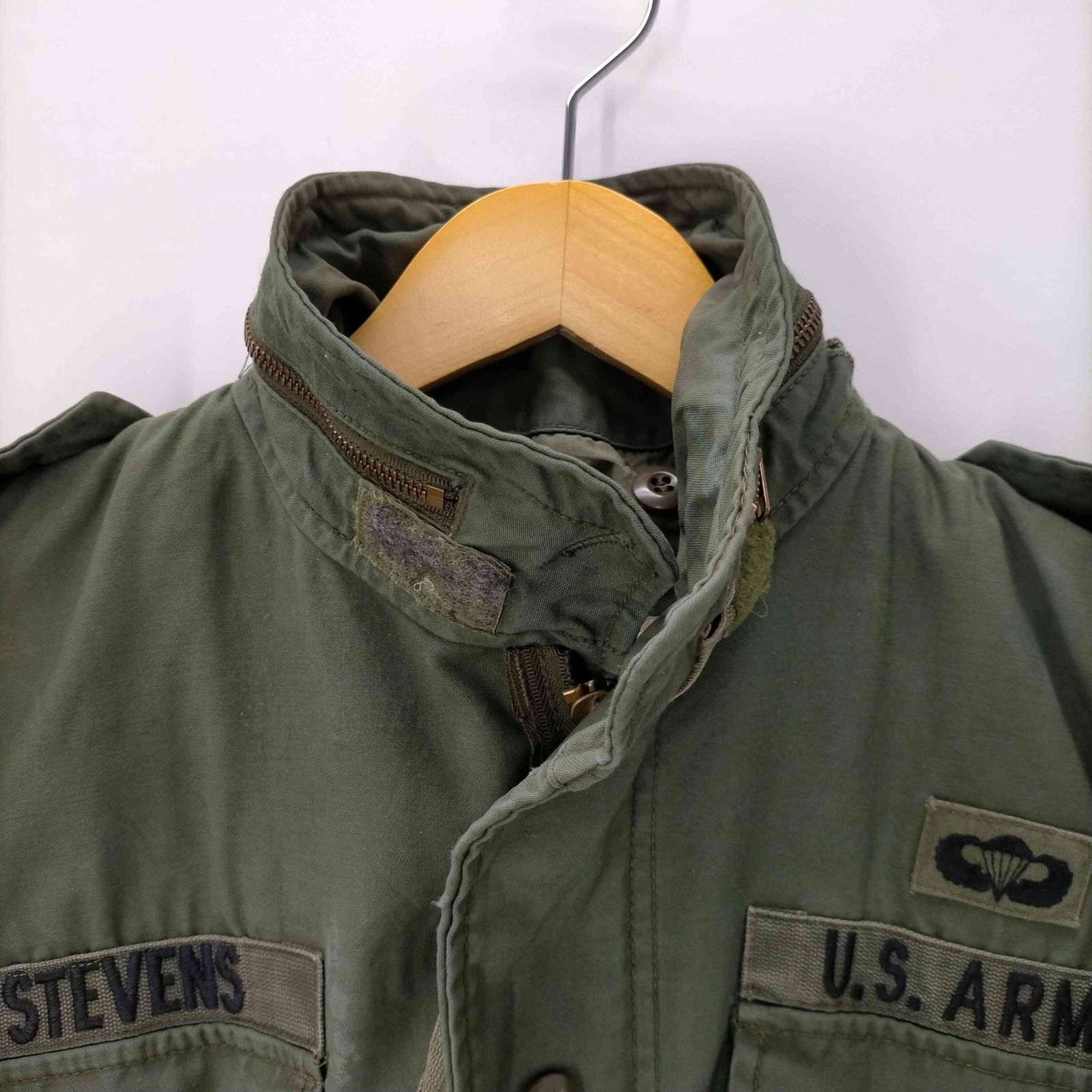 ユーエスアーミー U.S. ARMY 米軍 ALPHA 社製 M-65 フィールド 