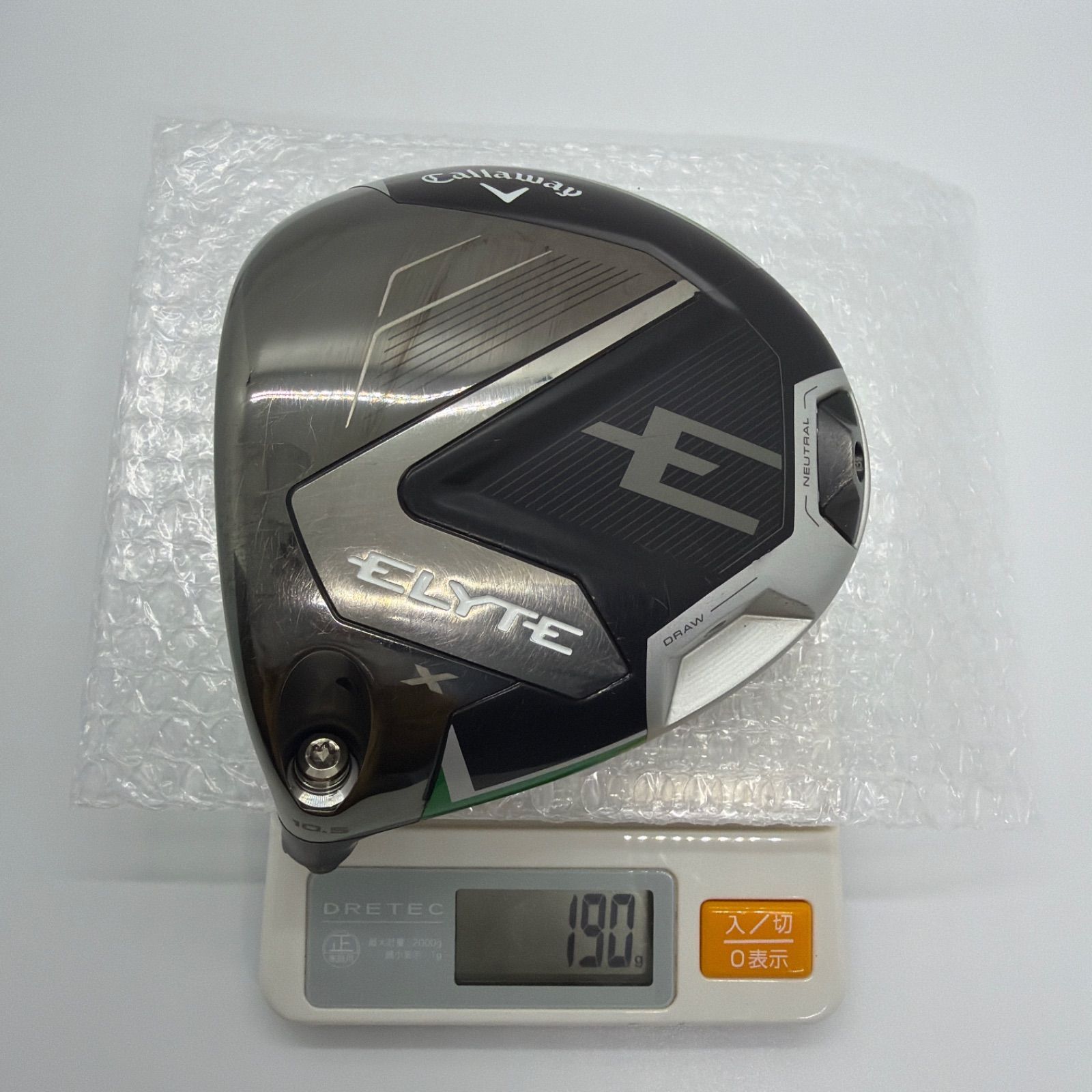 キャロウェイ Callaway ELYTE X レフティ ドライバー 2025年 ヘッド